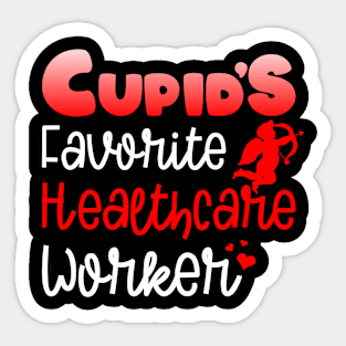 2021 Valentine's Day Healthcare worker Sticker